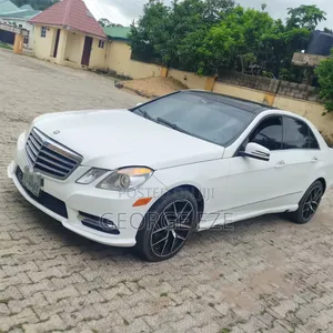 Mercedes-Benz E550 2013 White