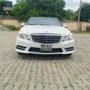 Mercedes-Benz E550 2013 White