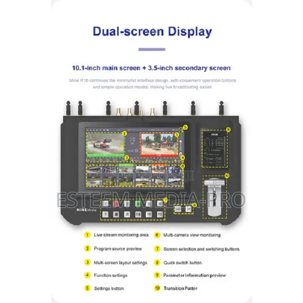 Mine Media R20 Pro 5g Bonding Video Switcher