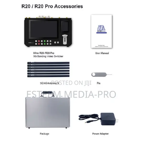 Mine Media R20 Pro 5g Bonding Video Switcher