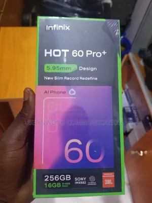 New Infinix Hot 60 Pro+ 256 GB Blue