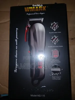 Wmark Rechargeable Hair Clipper With Led Display
