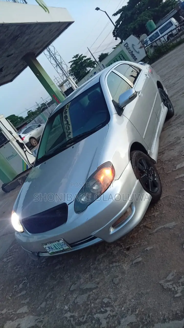 Toyota Corolla S 2007 Silver
