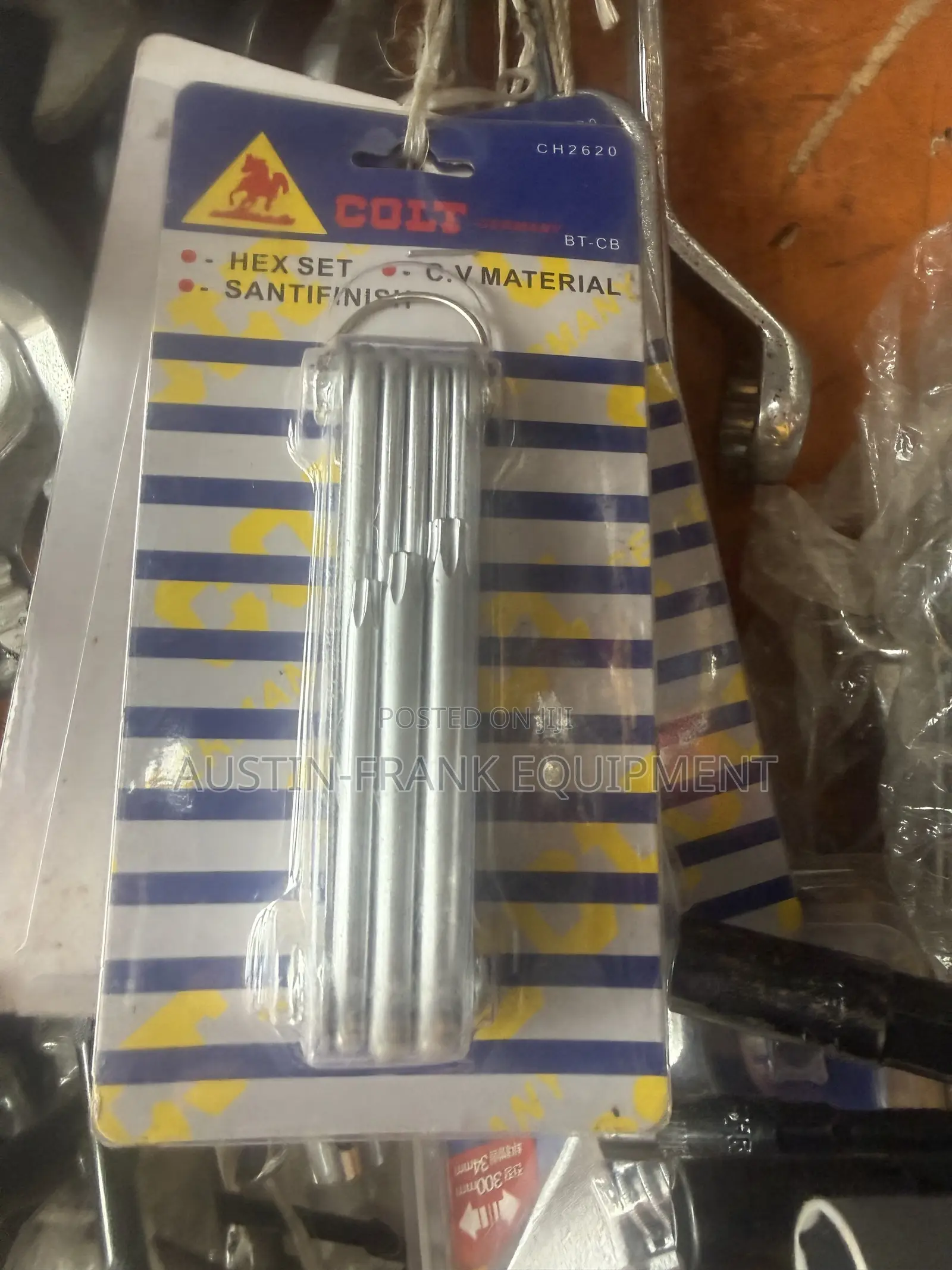 Colt Branded Folding Hex Key