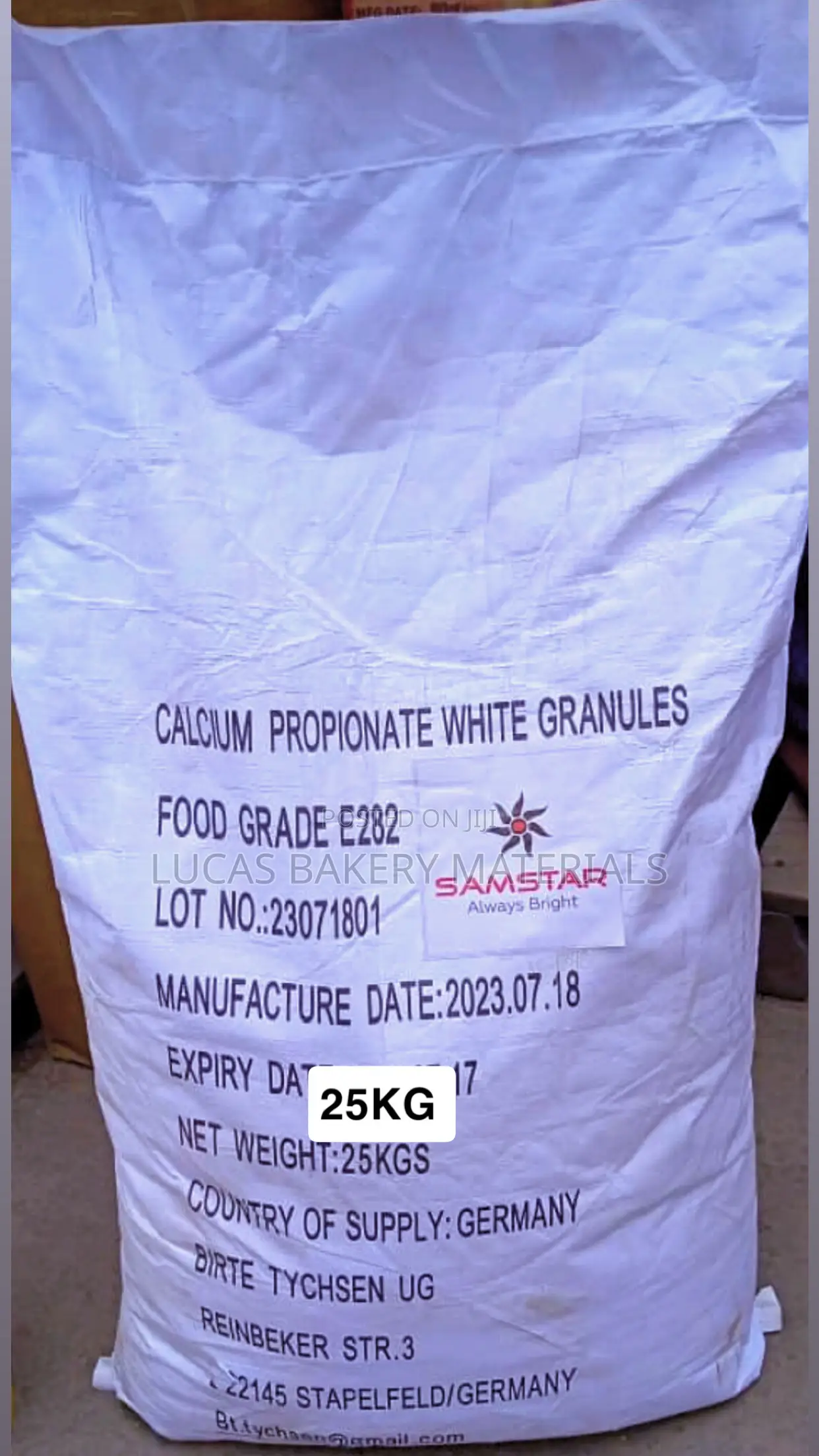 Bread Preservative: Calcium Propionate