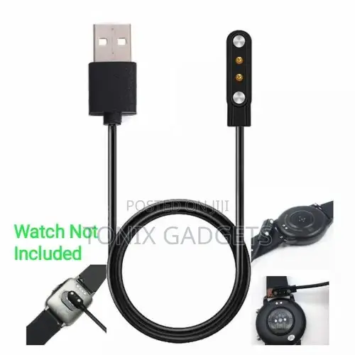W26 Smart Watch Magnetic Charging Cable.