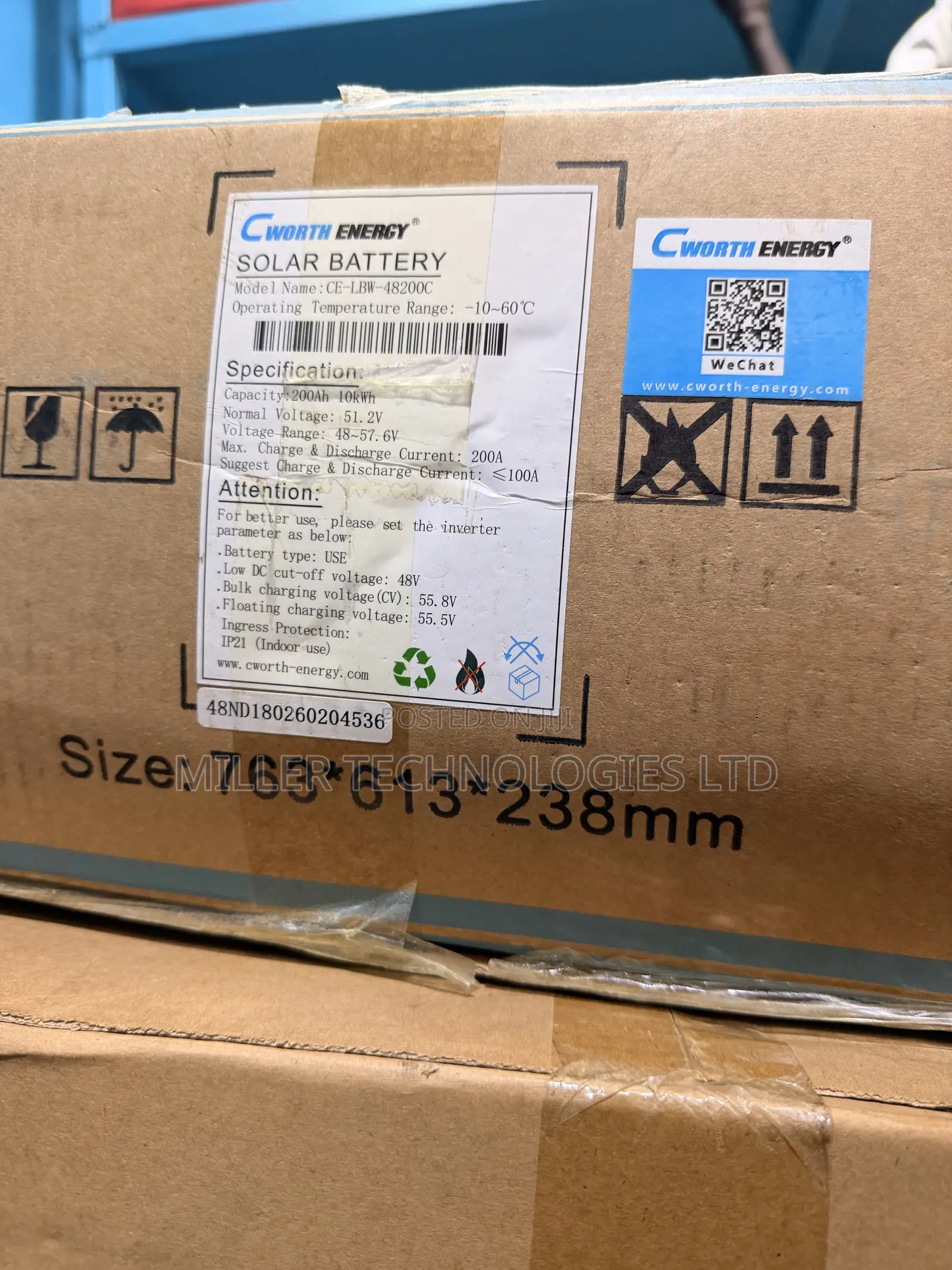 Cworth Solar Battery