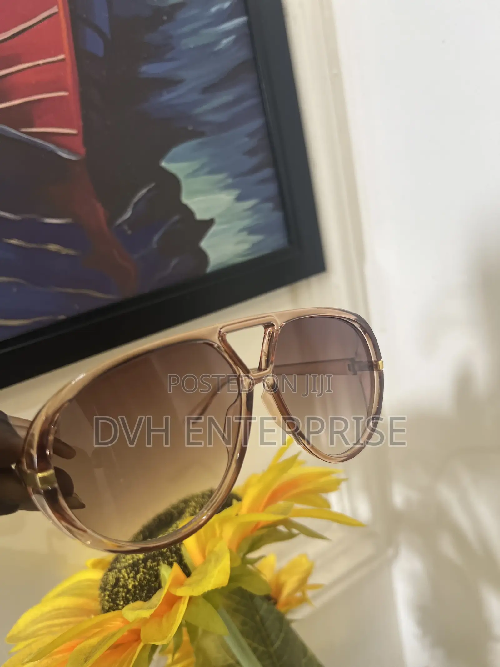 Double Bridge Aviator Sunglasses