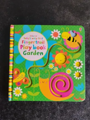 Ursbone Baby Very First Finger Trail Play Book Garden