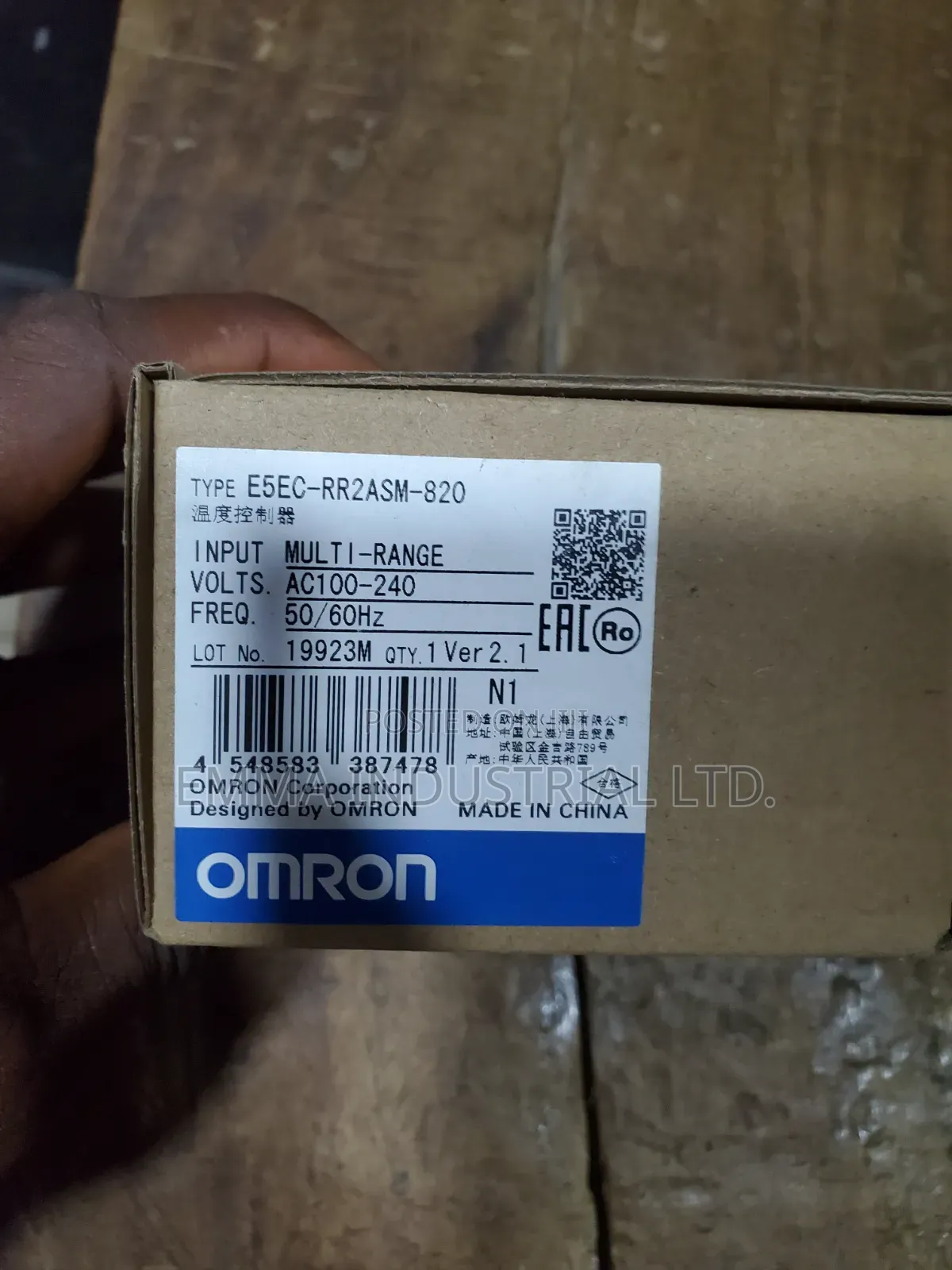 Omron E5ec Series Industrial Pid Temperature Controller