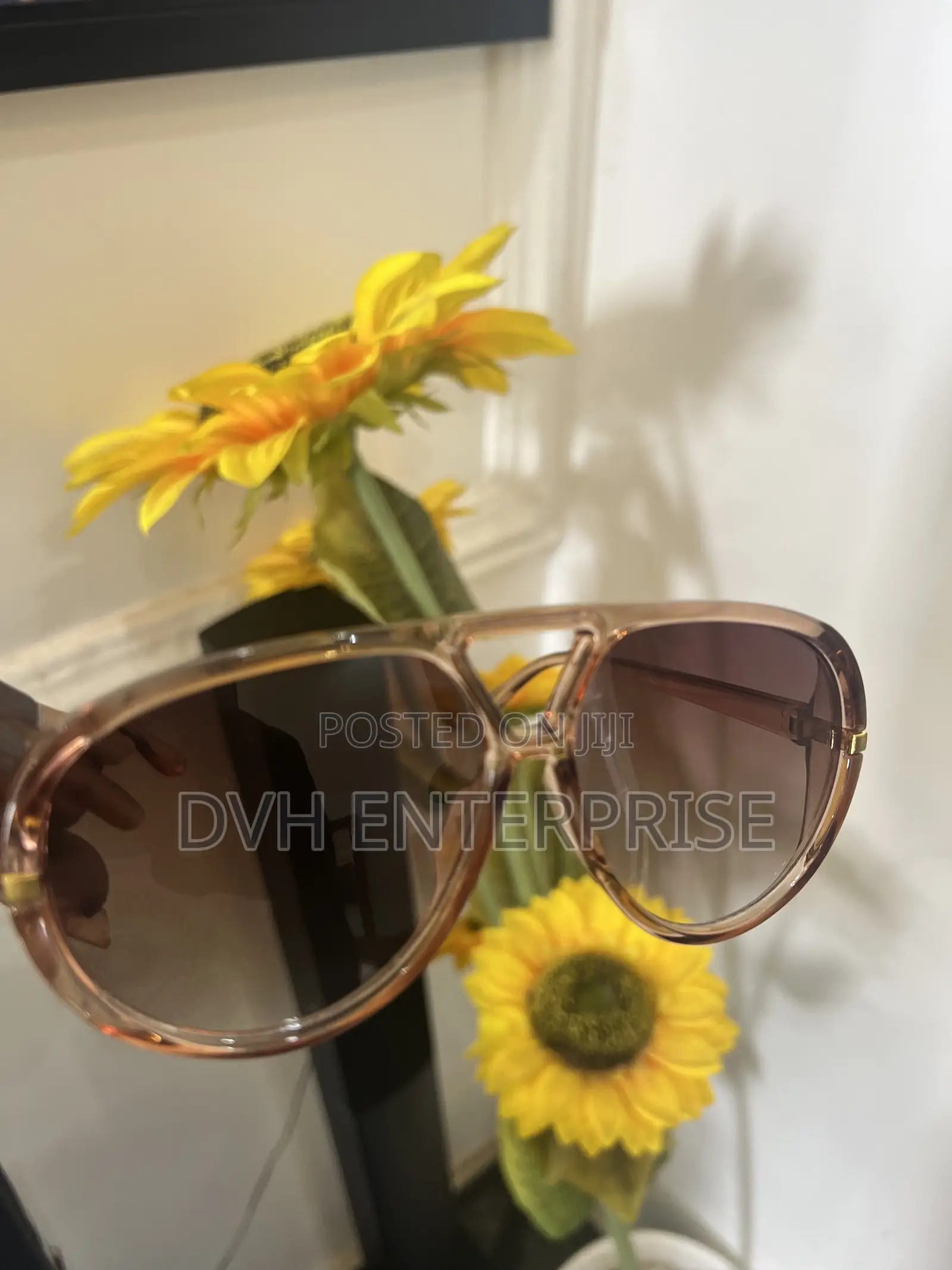 Double Bridge Aviator Sunglasses