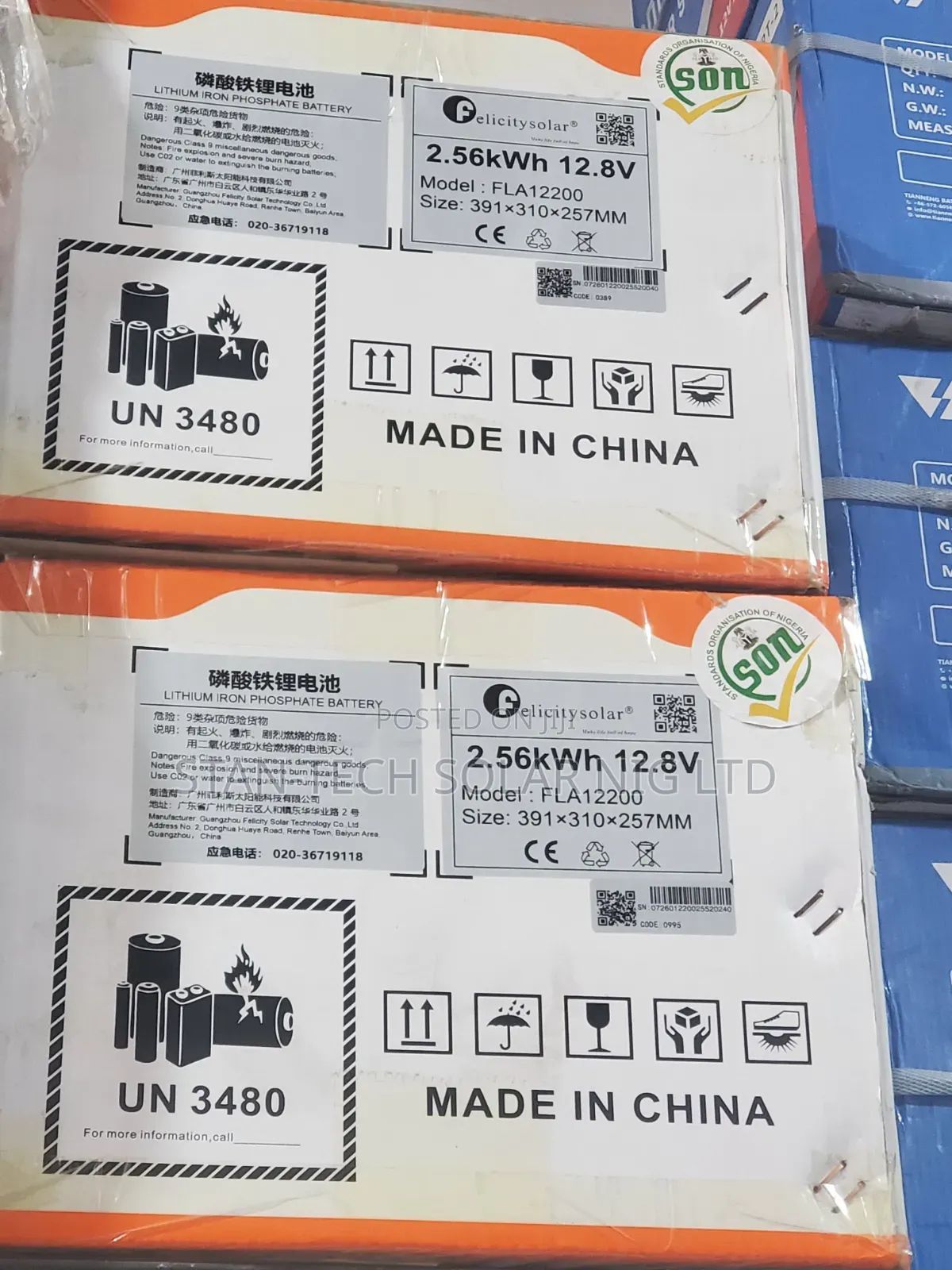 Felicity 2.5kwh 12.8v Lithium Battery