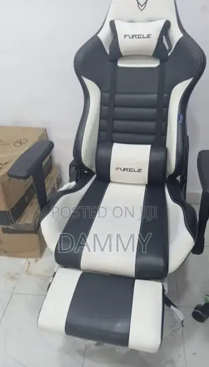 Gaming Chair Features a High Backrest