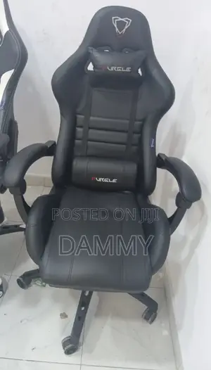 Gaming Chair Features a High Backrest