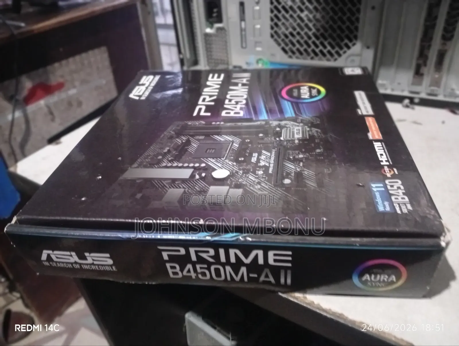 Asus Prime B450m -a Ii Ryzen Motherboard