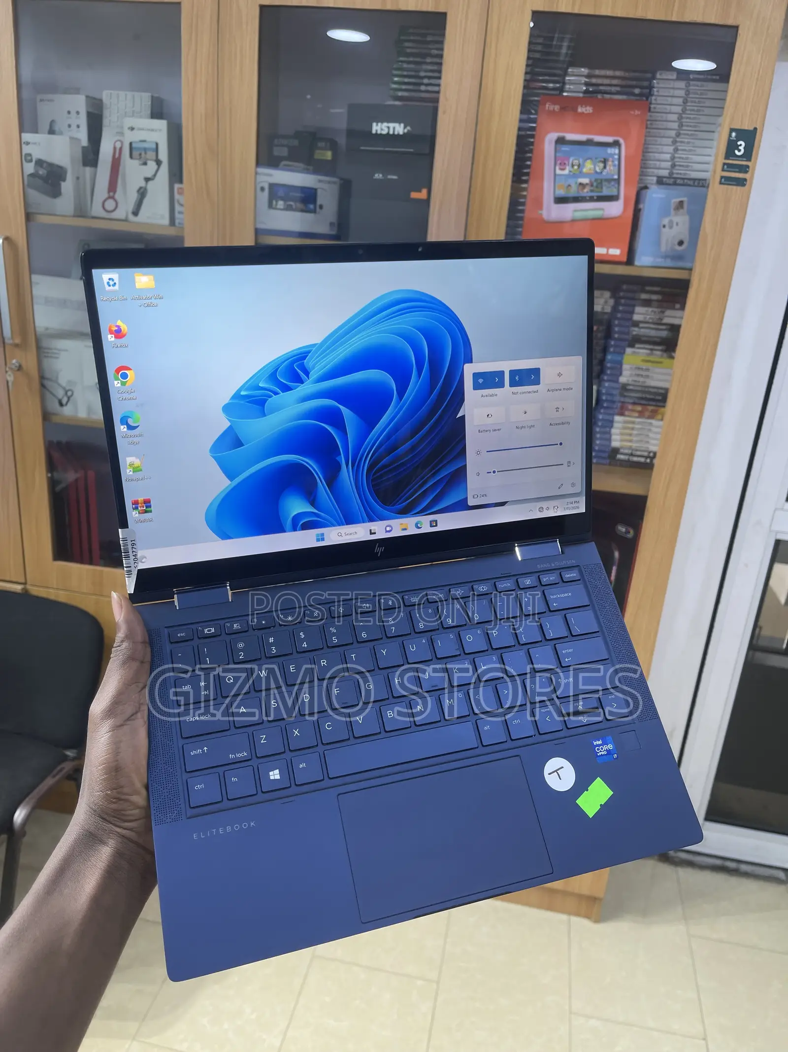 Laptop HP Elite Dragonfly x360 11th Gen 32GB Intel Core i7 SSD 512GB