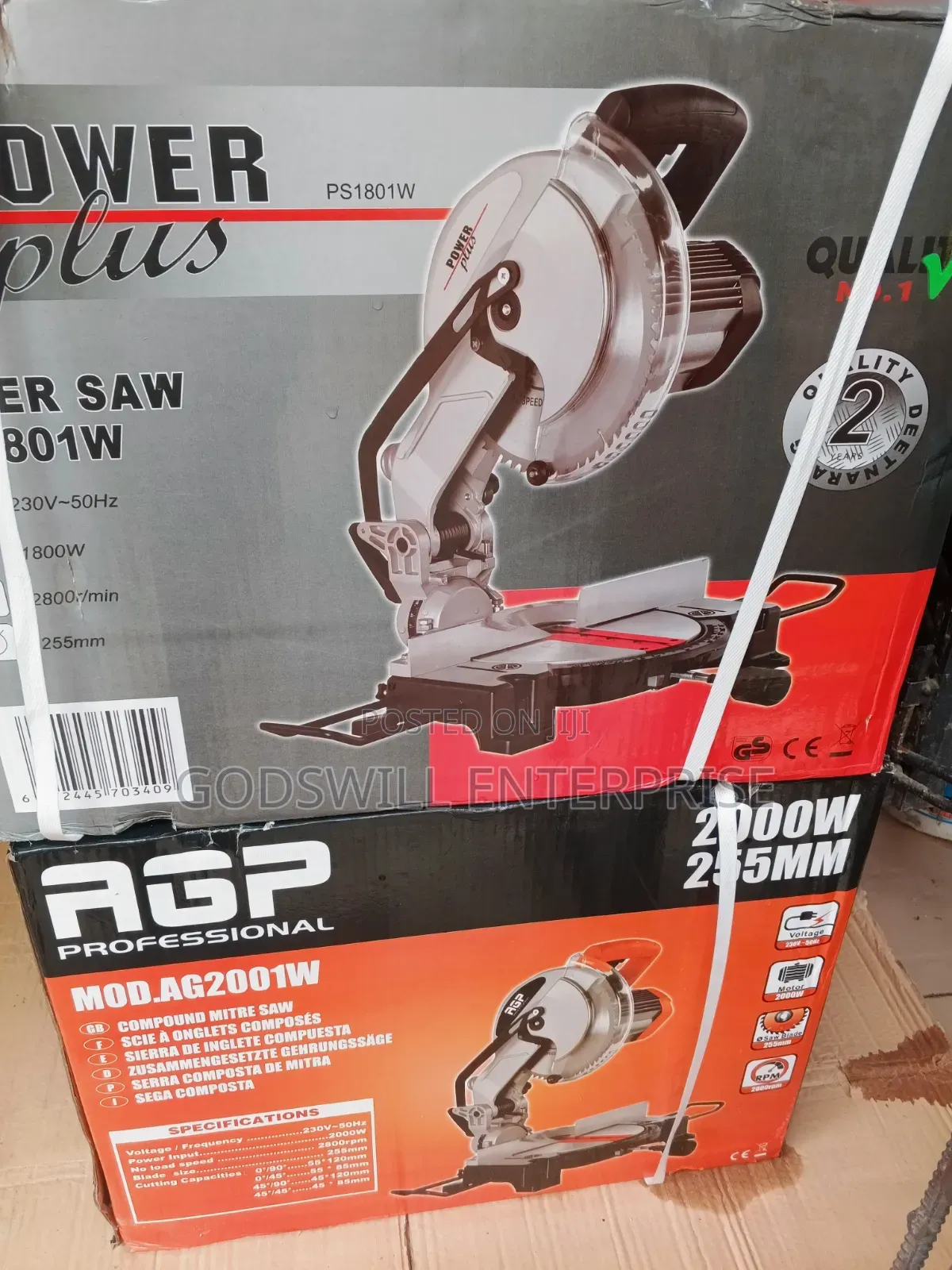 Power Plus Miter Saw Cutting