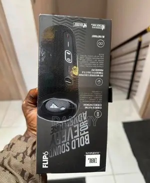 Jbl Flip 6 Portable Waterproof Bluetooth Speaker In Black