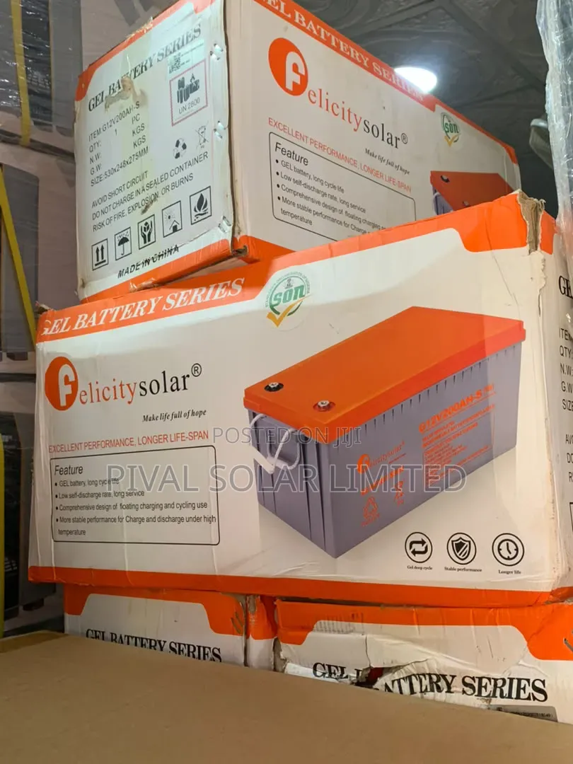 200ahs 12volts Dry Cell Battery