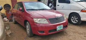 Toyota Corolla 2004 Red