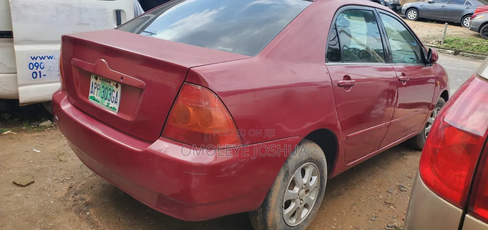Toyota Corolla 2004 Red