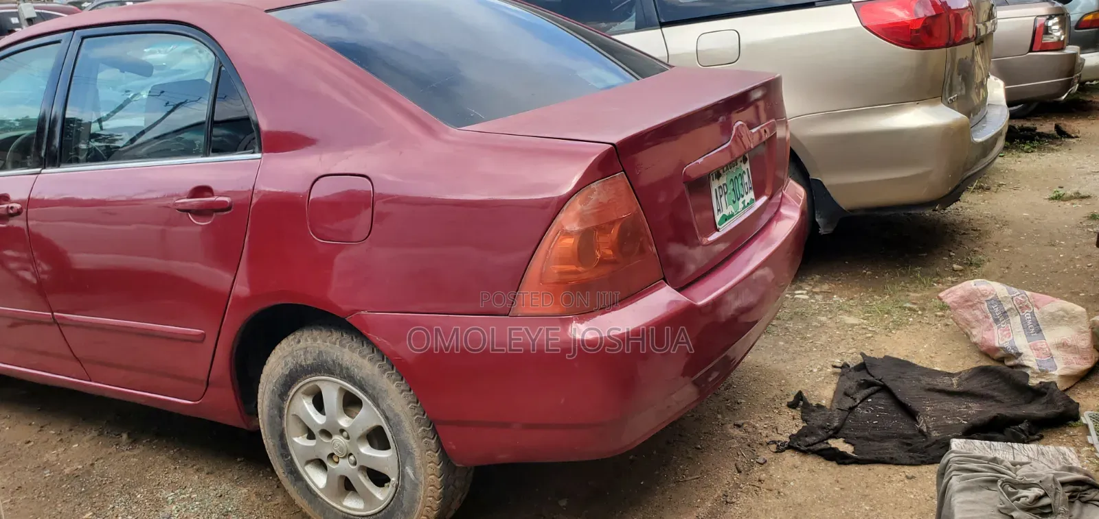 Toyota Corolla 2004 Red