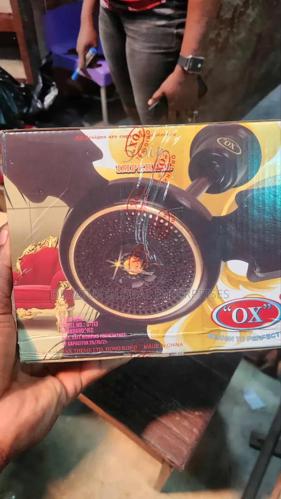 Ox Ceiling Fan