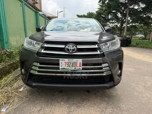 Toyota Highlander LE Plus 4x4 V6 (3.5L 6cyl 8A) 2017 Gray