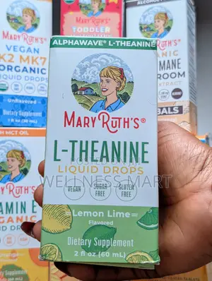 Maryruth L-Theanine 200mg - Calm, Focus, Sleep Kids Adults |