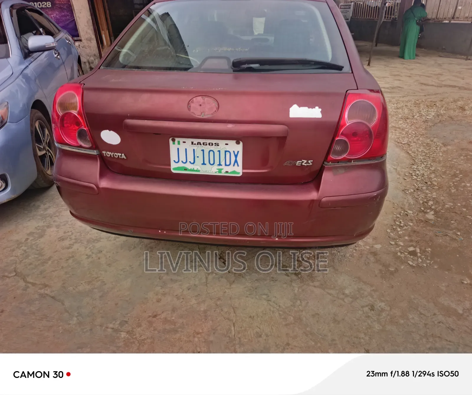 Toyota Avensis 2007 Red