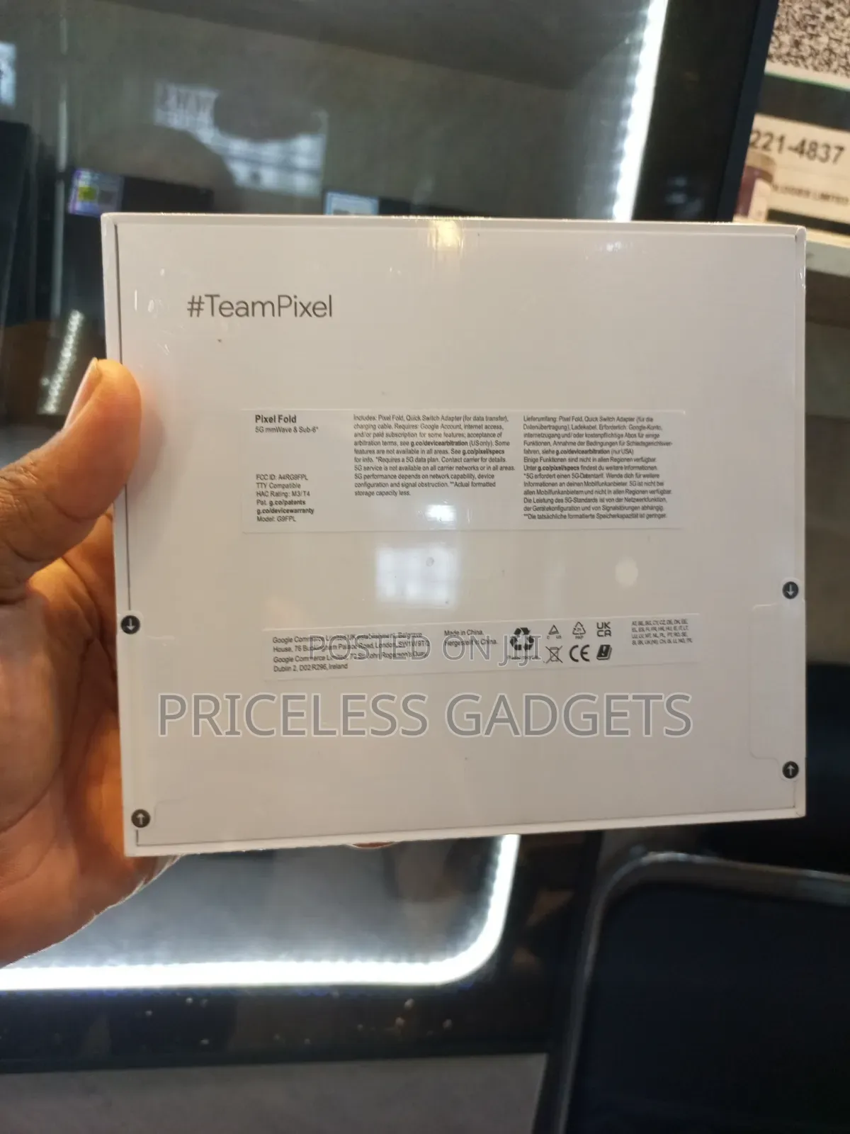 New Google Pixel Fold 256 GB Black