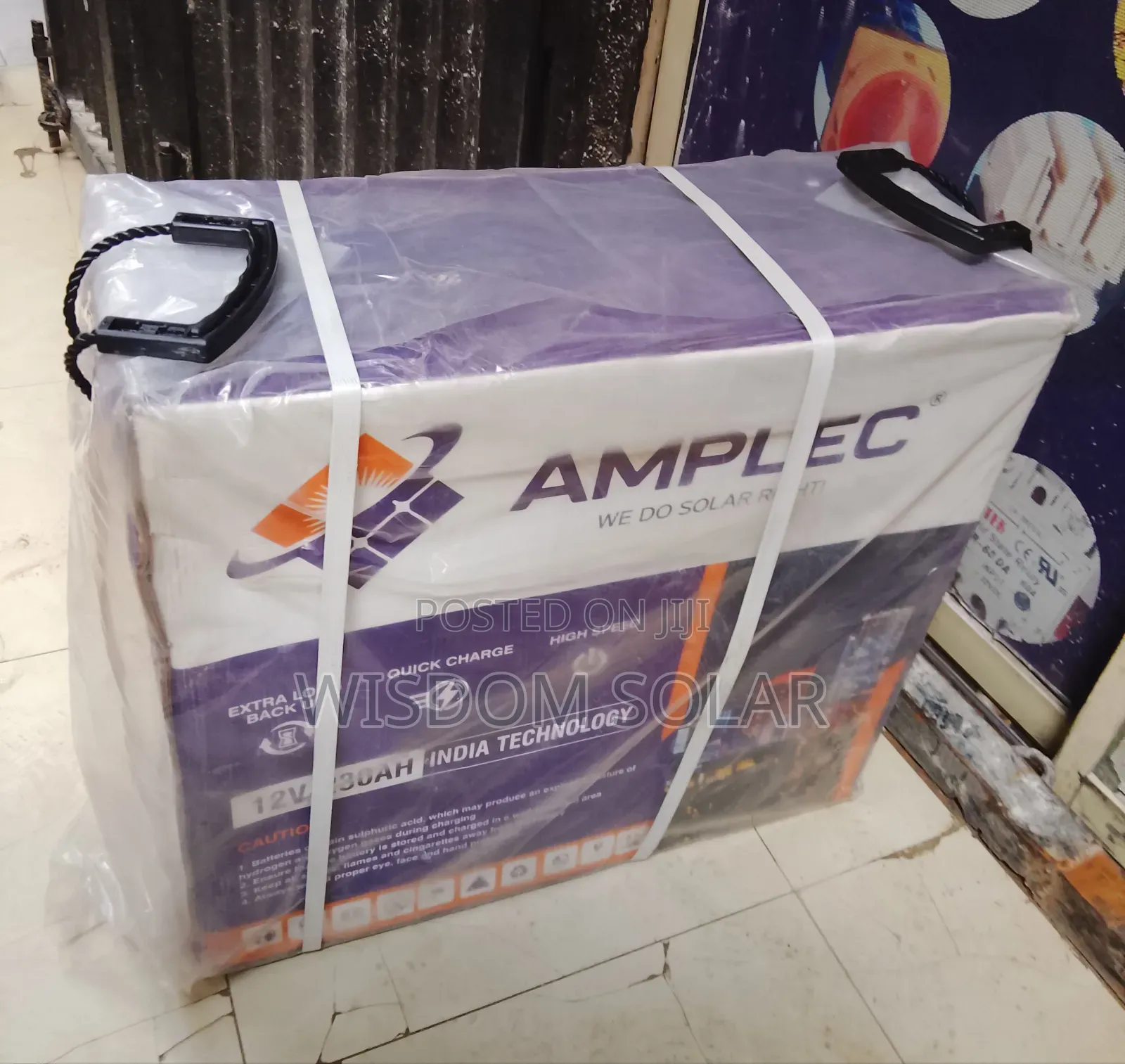 Amplec 230ah Tubular Battery