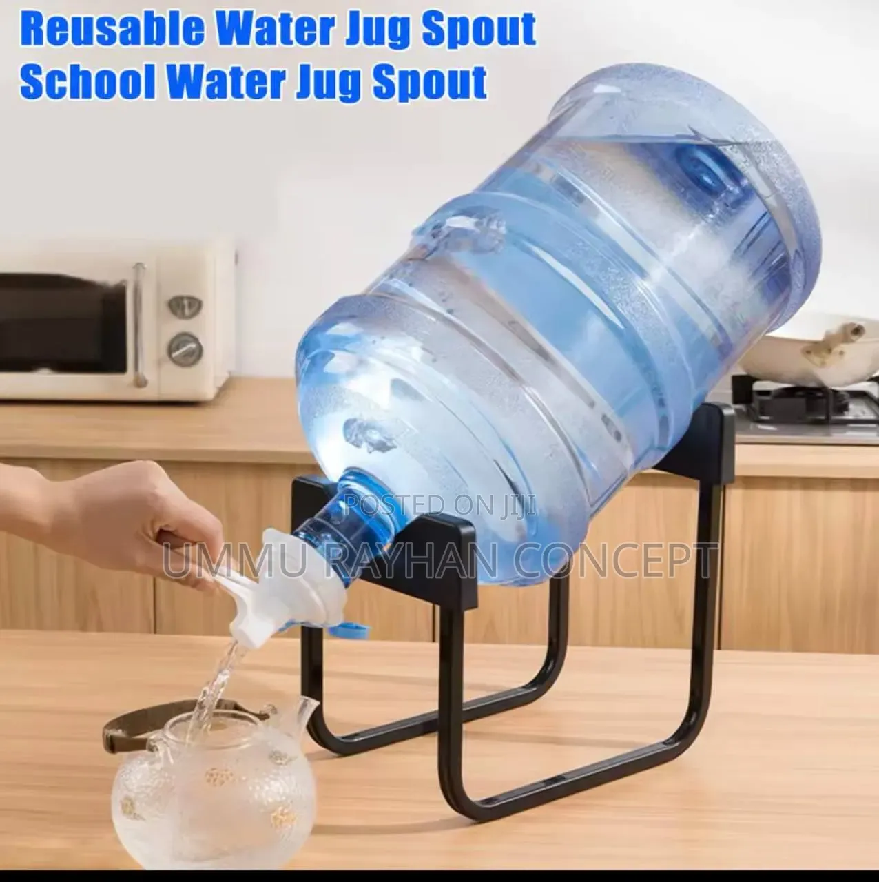 U-Shaped Water Dispenser Rack.
