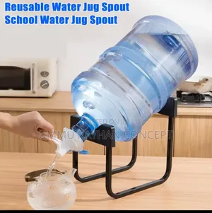 Cway Water Bucket Storage Rack With Tap