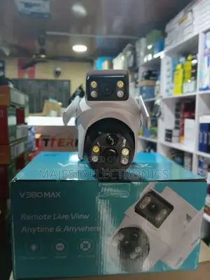 V380 Max Double View Solar Camera