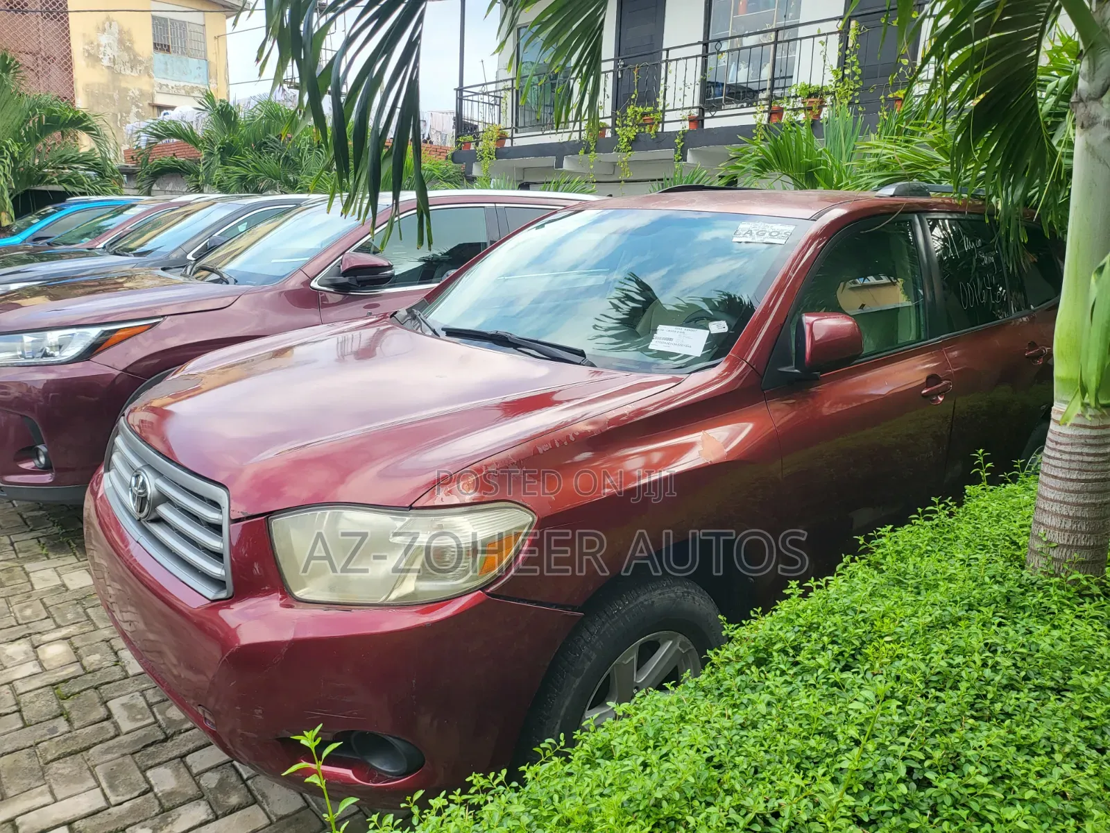 Toyota Highlander 2010 Red