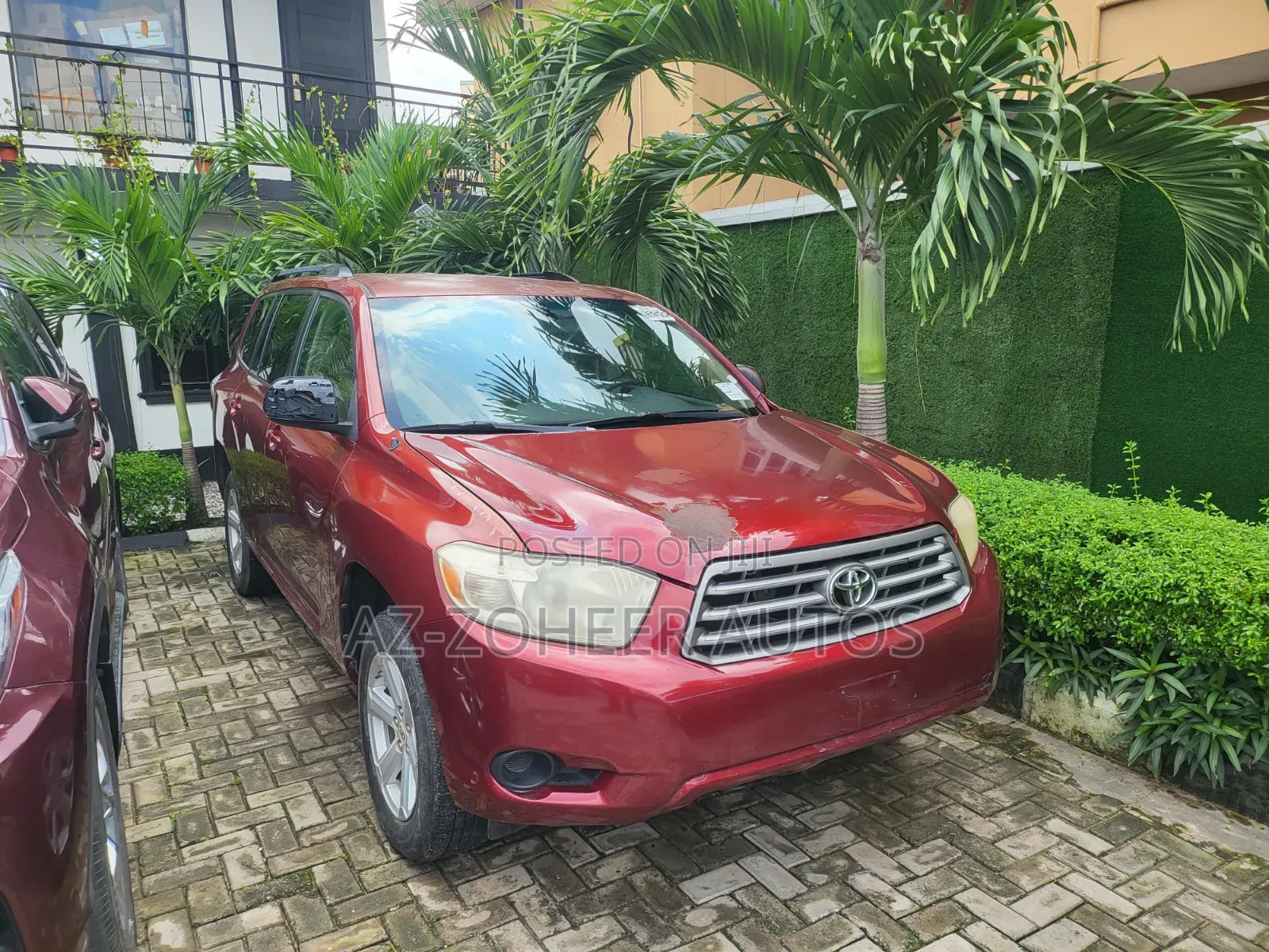 Toyota Highlander 2010 Red