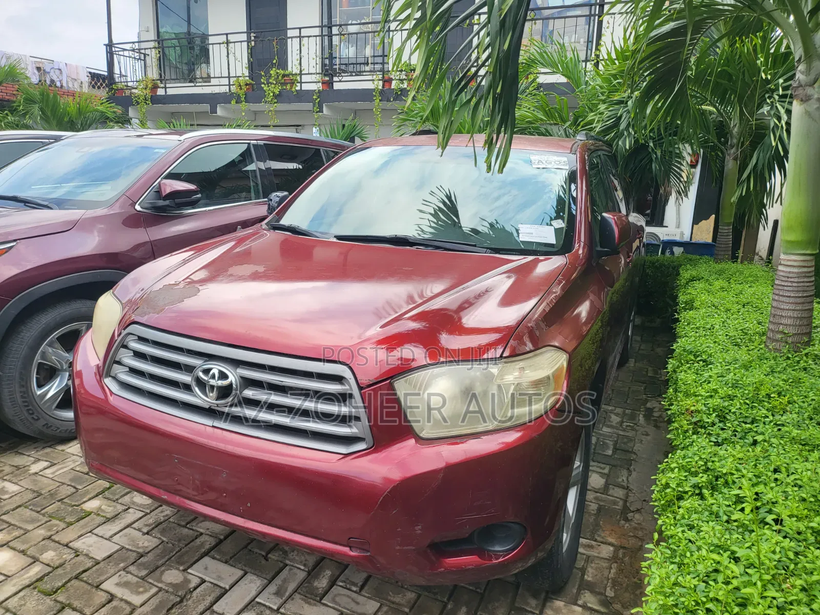 Toyota Highlander 2010 Red
