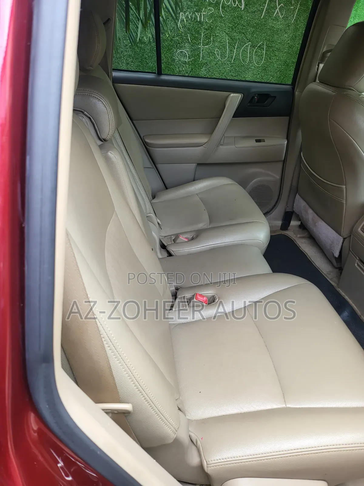 Toyota Highlander 2010 Red