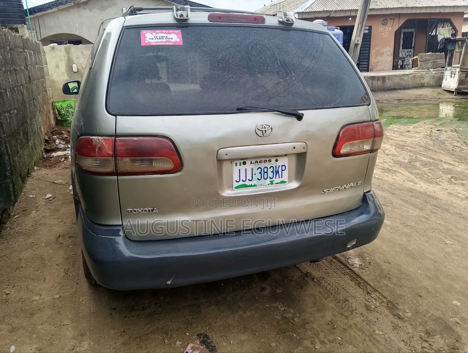 Toyota Sienna LE 2002 Gray