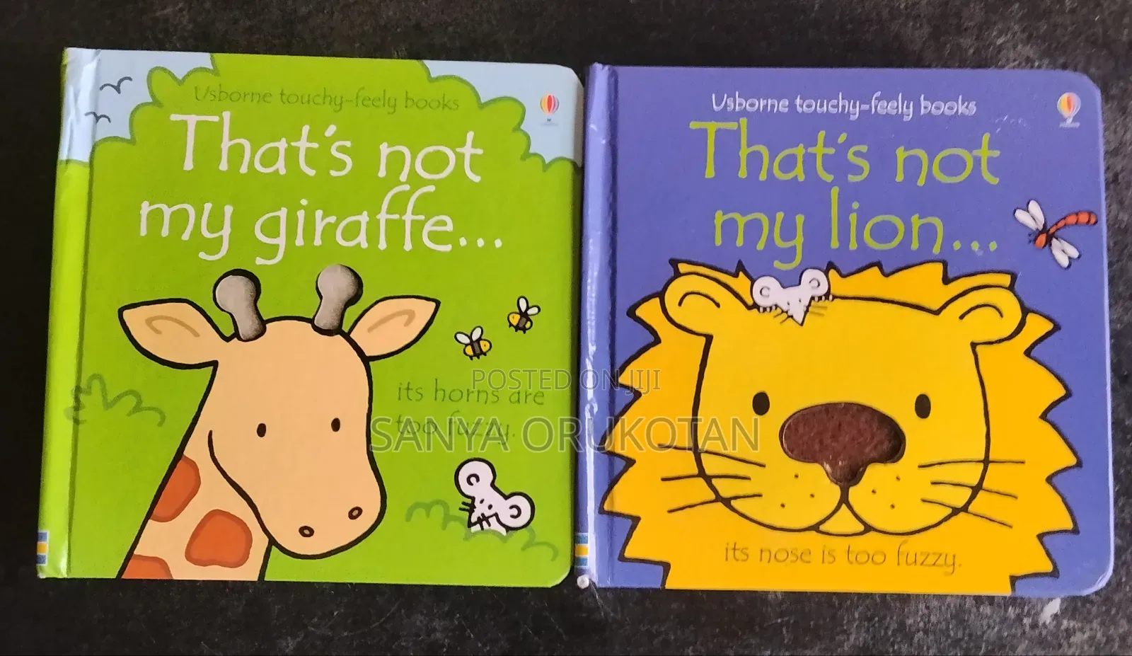 Ursbone Touch and Feel Books That Is Not My Luon