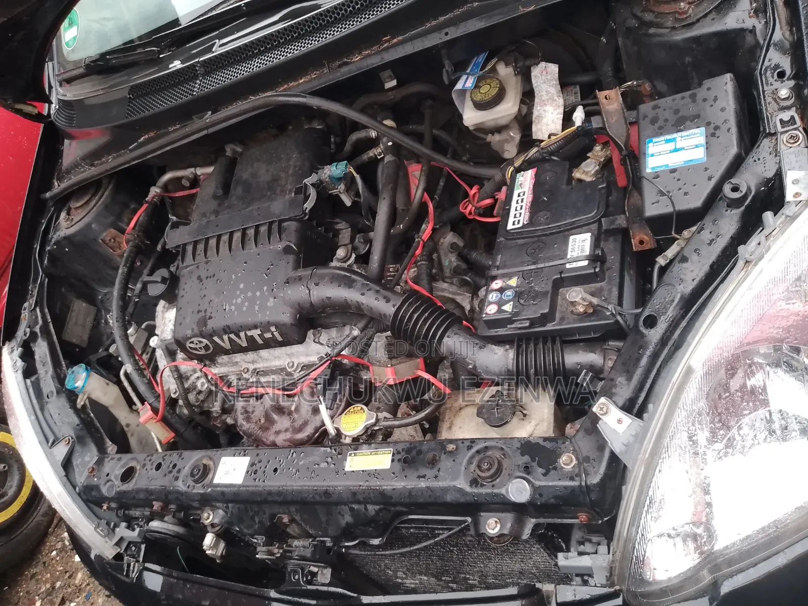 Toyota Yaris 2004 Black