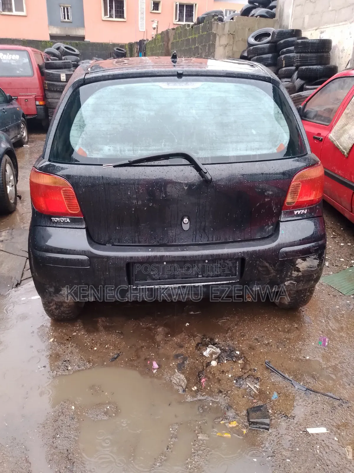 Toyota Yaris 2004 Black