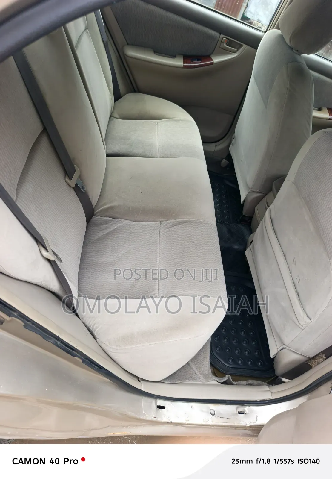 Toyota Corolla 2007 Gold