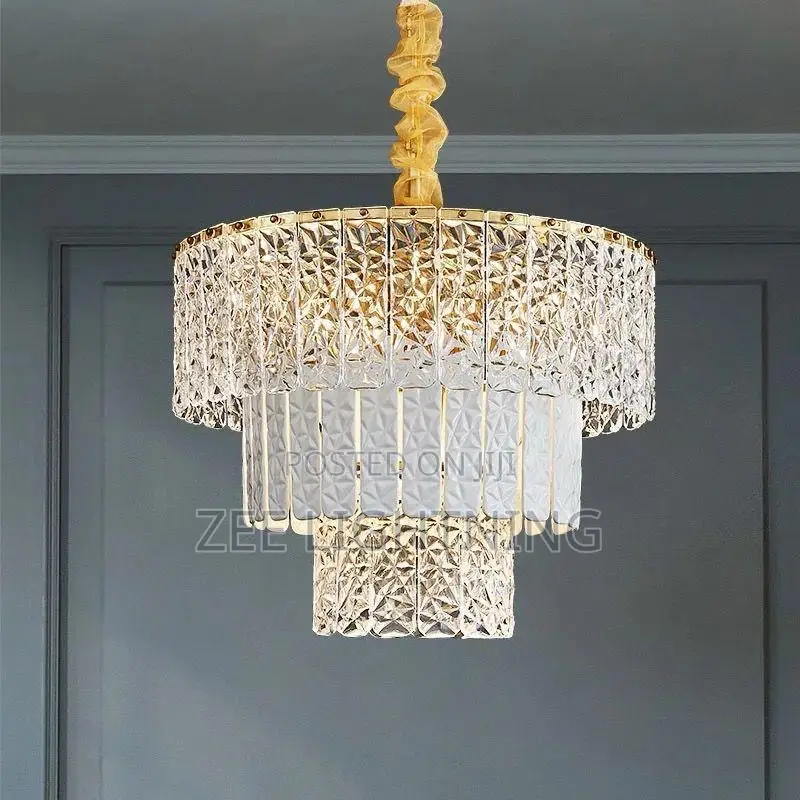 New Modern 3 Steps Crystal Chandelier (600mm)