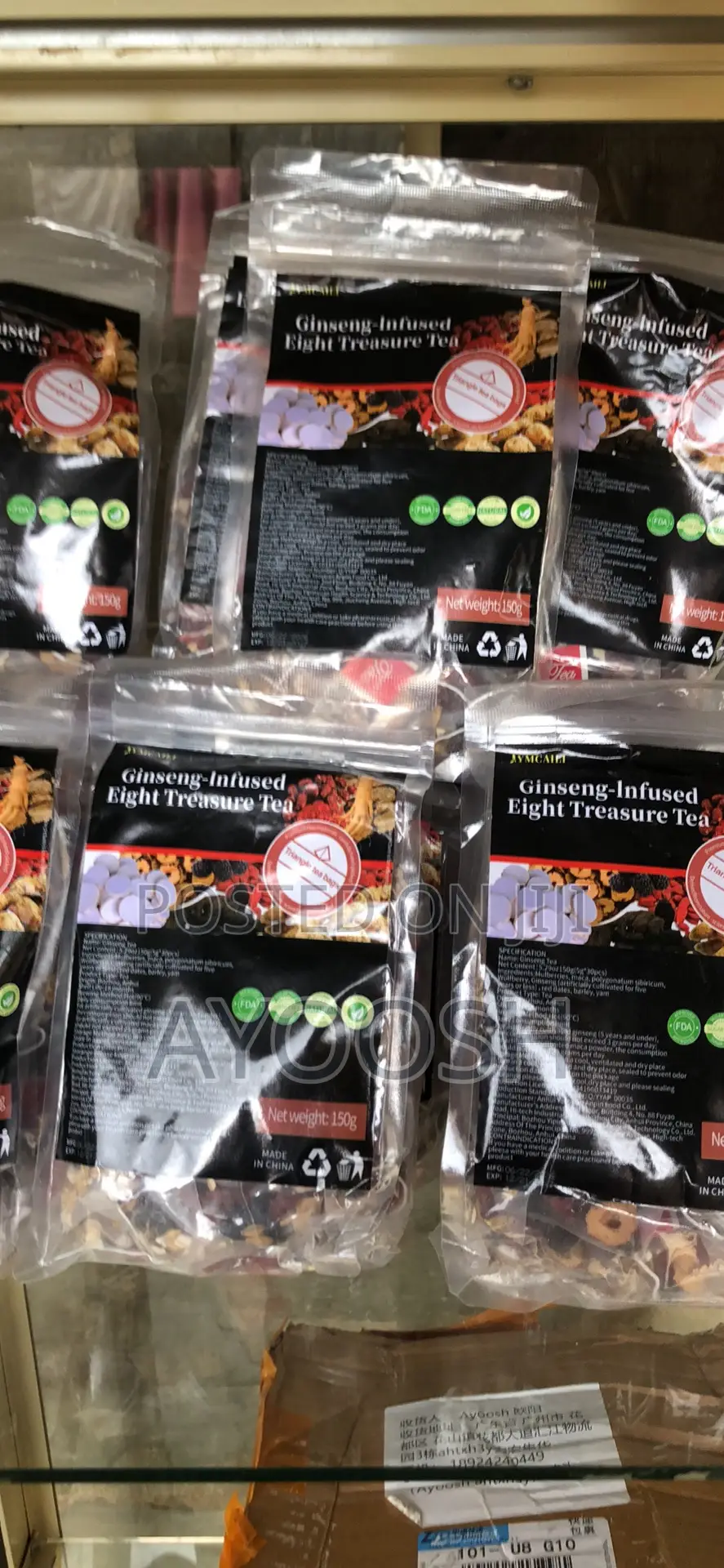 Ginseng Infused Eight Treasure Tea