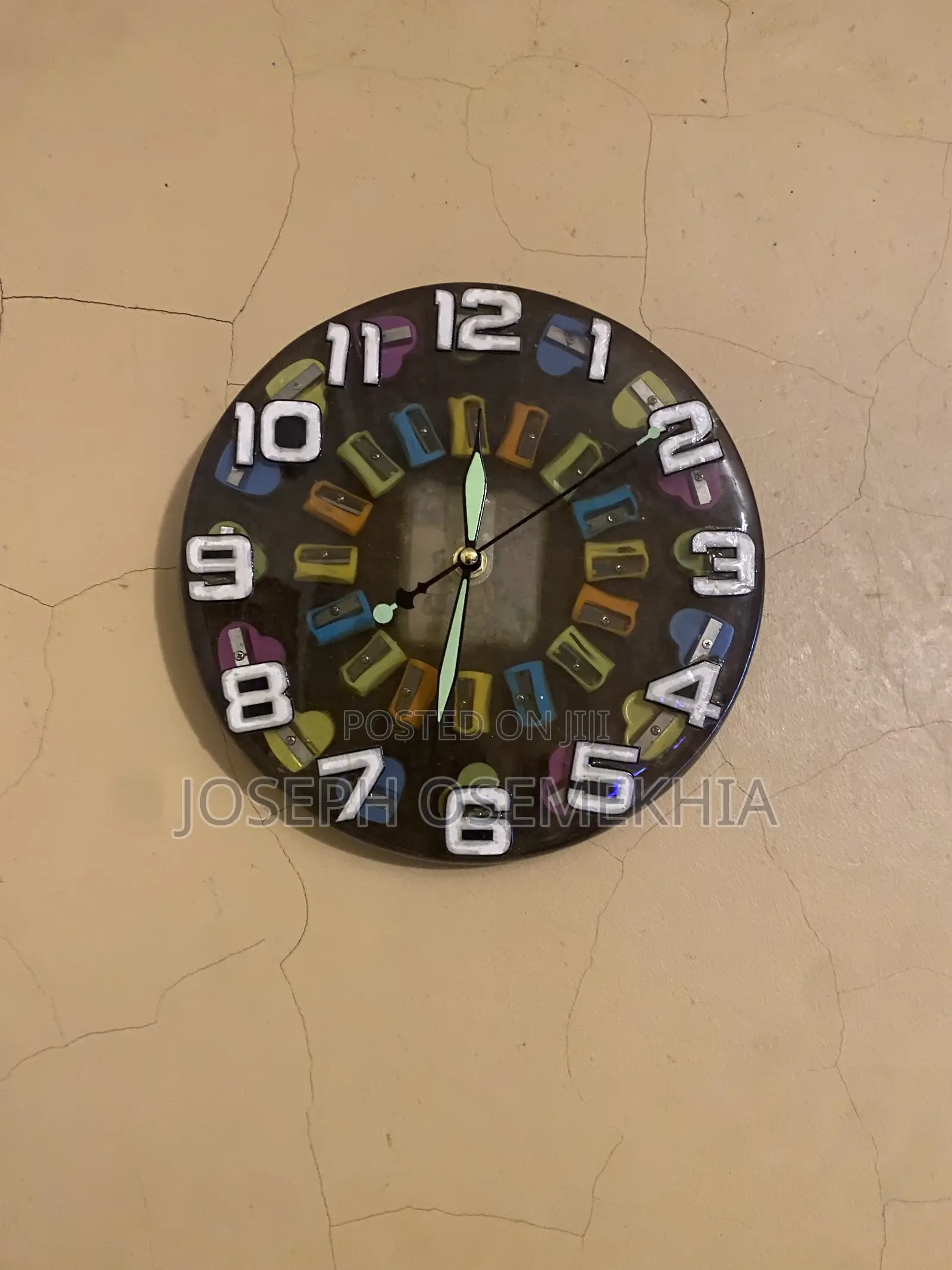 Epoxy Resin Wall Clock
