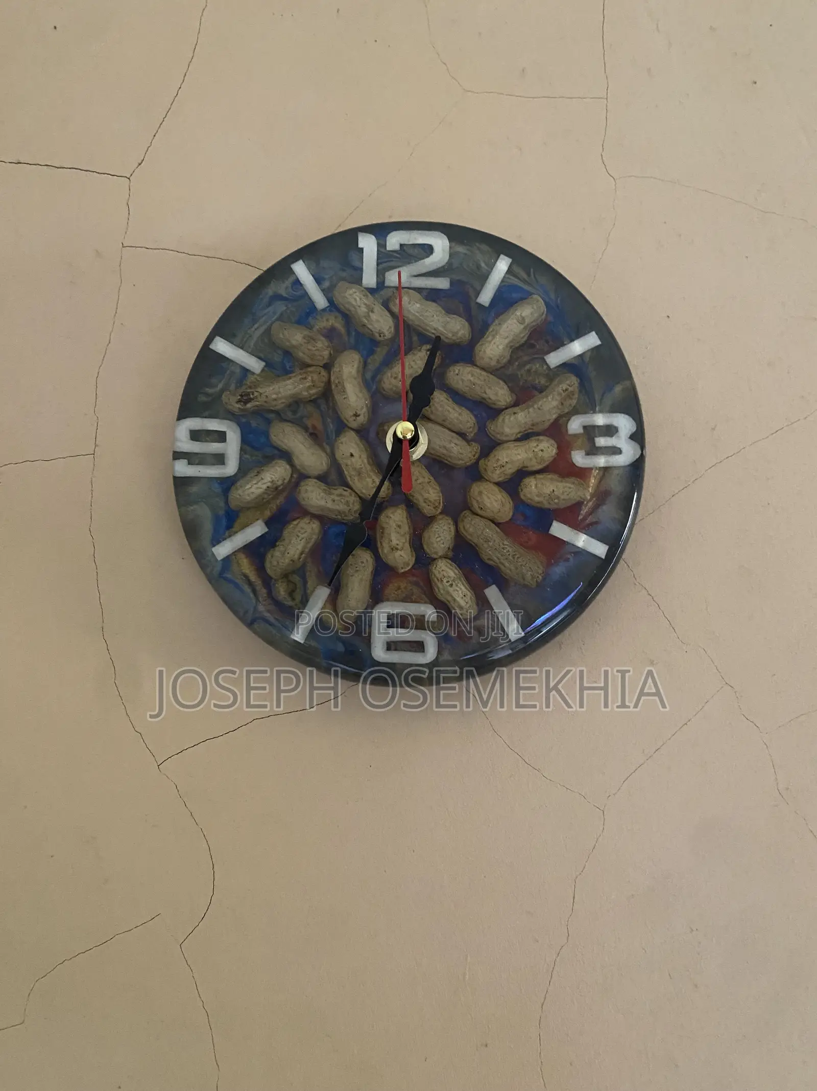Epoxy Resin Wall Clock