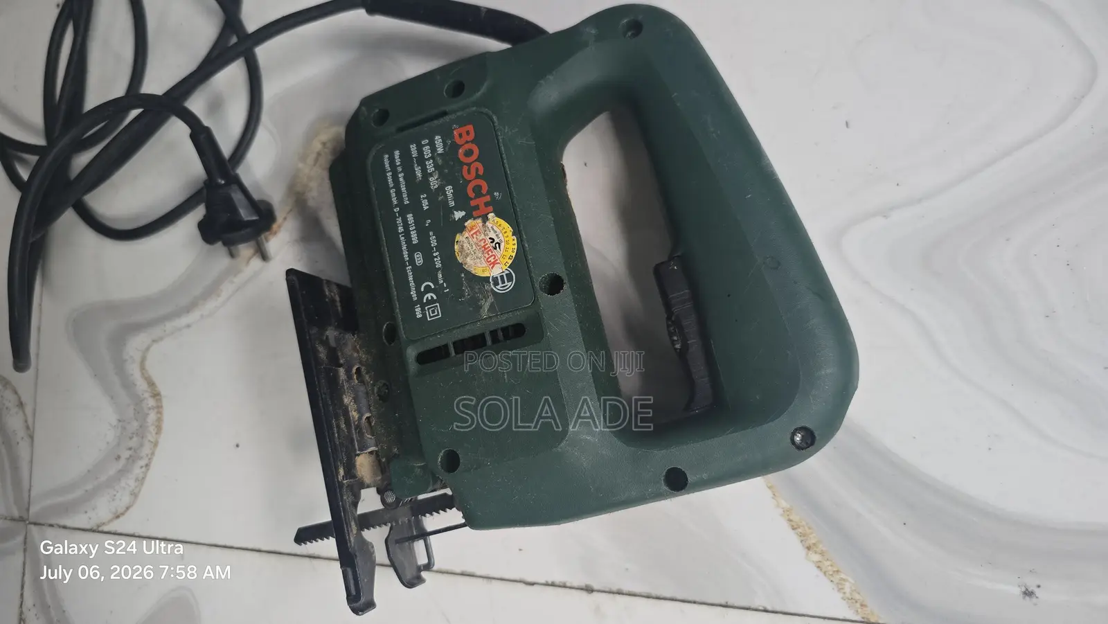 Bosch Pst 65 Pe Jigsaw