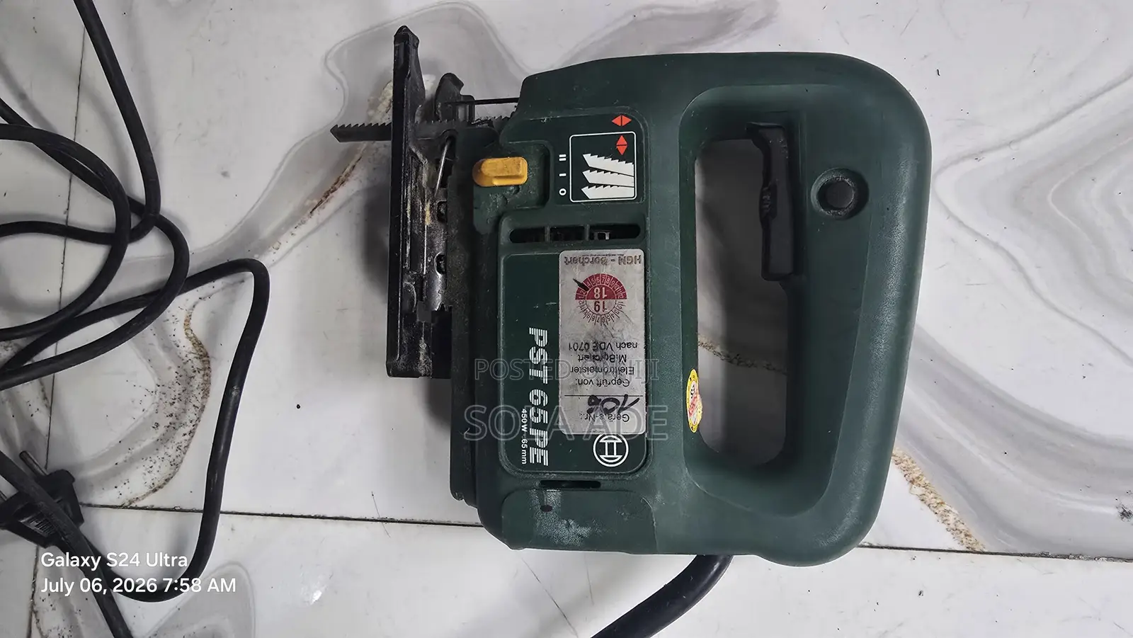 Bosch Pst 65 Pe Jigsaw